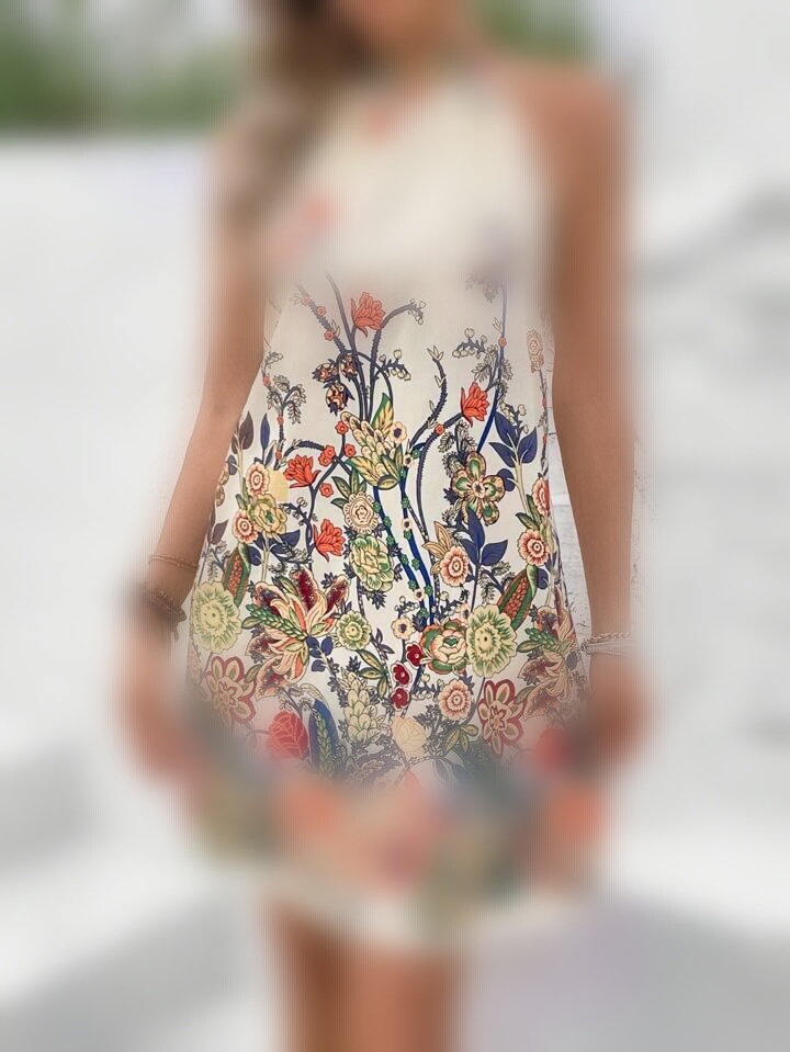 لباس مجلسی کوتاه گردنی