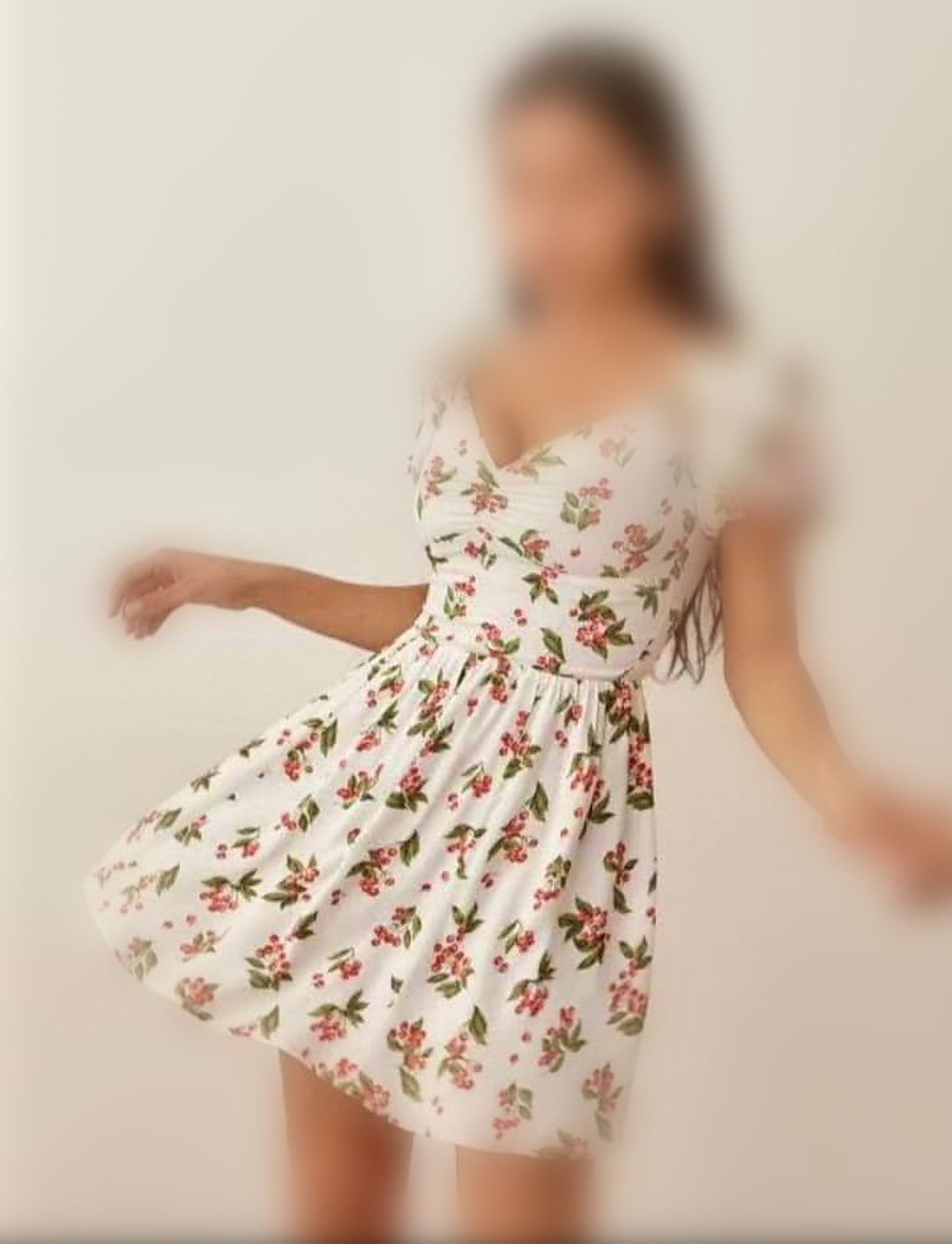 لباس کوتاه مجلسی زنانه گیلاسی