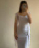 لباس بلند مجلسی زنانه تور کش
