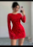 لباس کوتاه مجلسی زنانه بکلس