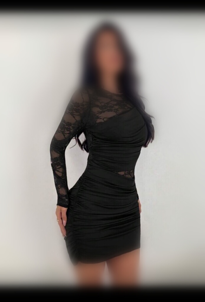 لباس کوتاه مجلسی زنانه دانتل ریون