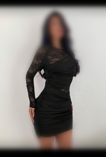 لباس کوتاه مجلسی زنانه دانتل ریون